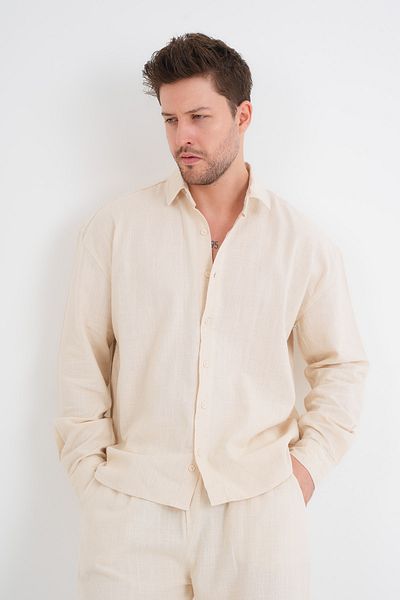 Redline Comforted Men's Oversize Cotton Shirt