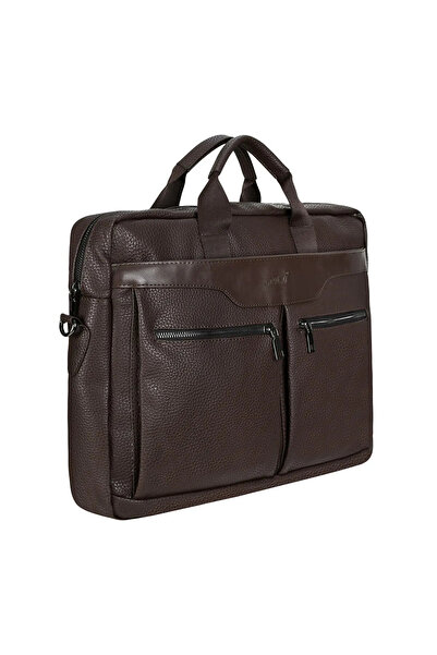 ergül çanta حقيبة كمبيوتر محمول فاخرة من الجلد الاصطناعي مقاس 15.6 بوصة و17 بوصة متوافقة مع الكمبيوتر