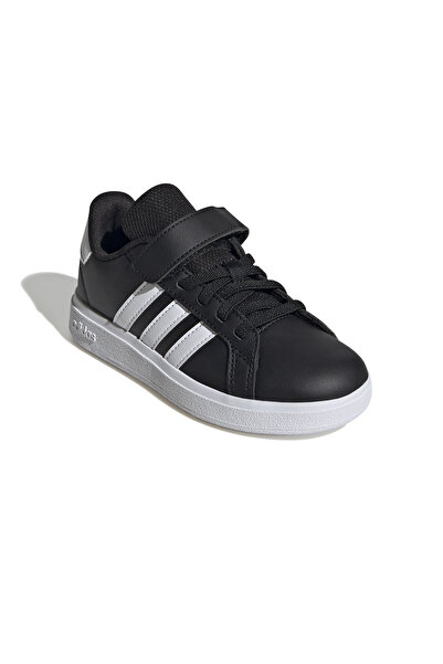 adidas Grand Court 2.0 El C - Dětské černé boty pro volný čas IE5995