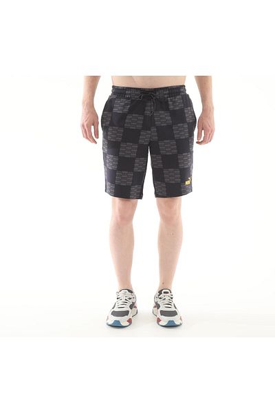 Puma Puma United Aop Shorts Men's Shorts Capris Gray 684634 -16