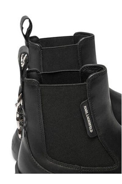 Karl Lagerfeld Ghete Chelsea de damă KL43534 Negru