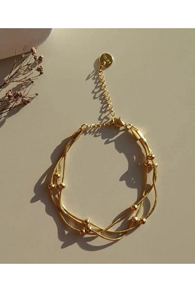 Ervalina Dorica Chain Steel Bracelet Tarnish Free Steel Dorica Bracelet