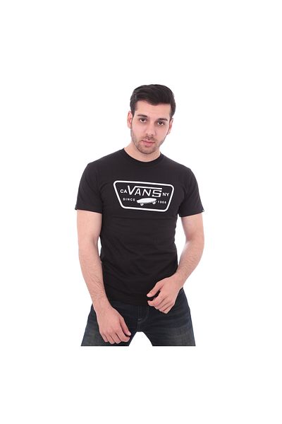 Vans 000Qn8Y281-R Full Patch Men's T-Shirt Black