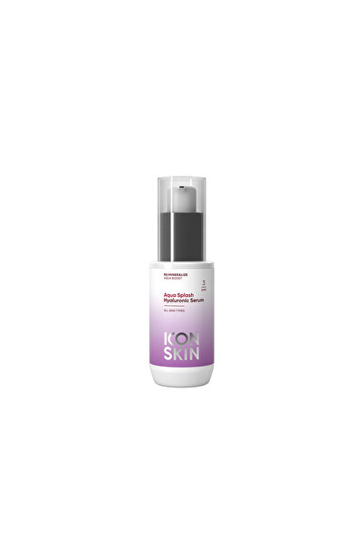 Icon Skin أكوا ريكفري سيروم معزز بالمعادن وحمض الهيالورونيك لجميع أنواع البشر...