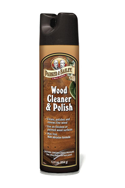 Parker&Bailey منتج تنظيف، بخاخ منظف وملمع للخشب، 354 جرام