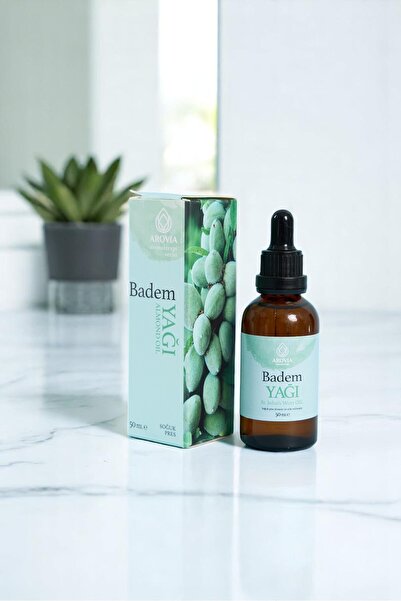 AROVIA Aromatherapy زيت اللوز الحلو الطبيعي المعصور على البارد 50 مل زيت اللو...
