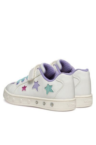 Geox girls' sneakers J558WB-0BCKC white