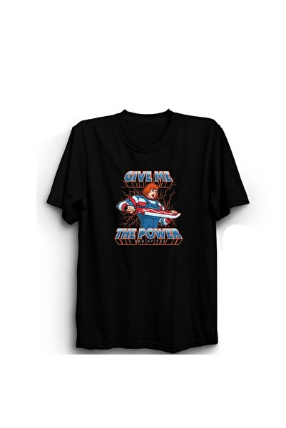 ZOKAWEAR He-Man, Give Me the Power, Sword, Unisex 100% Cotton T-Shirt