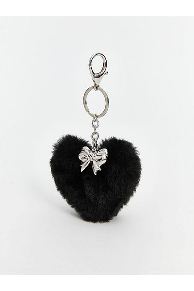 LC Waikiki Lcw Accessories Mixed Heart Figured Plush Keychain