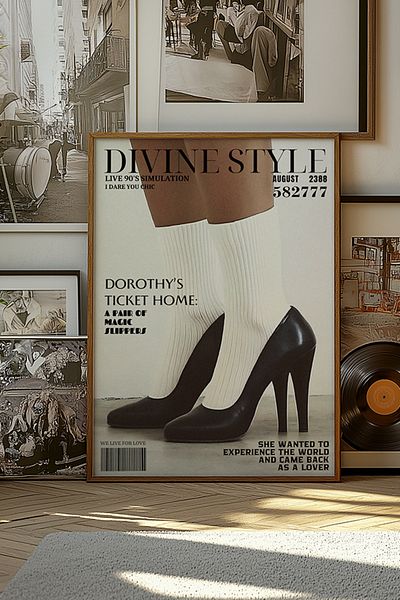Taranist Αφίσα - Εξώφυλλο περιοδικού Divine Style Dorothy Shoe αφίσα