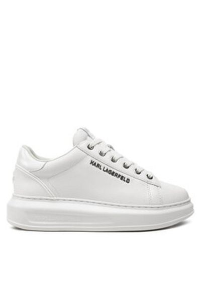 Karl Lagerfeld Women's Sneakers white KARL LAGERFELD-KL62525N 01W WHITE LTHR / MONO