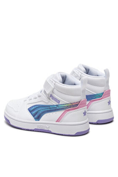 Puma adidasi fete 398726 alb