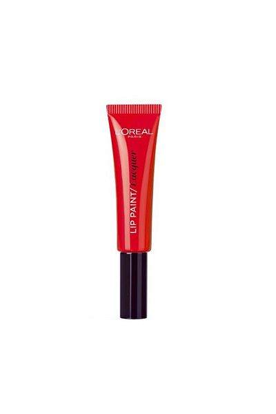 L'Oreal Paris Liquid lipstick, Loreal, Lip Paint Lacquer, 105 Red Fiction