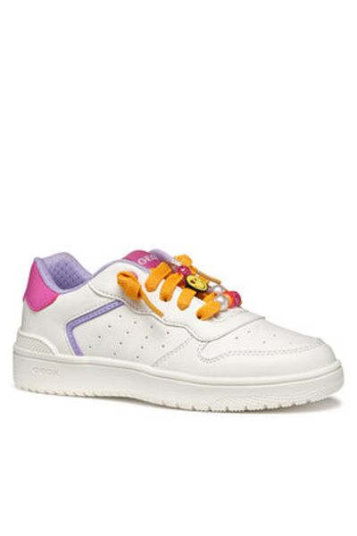 Geox adidasi pentru fete geox J45HXD-000BC alb