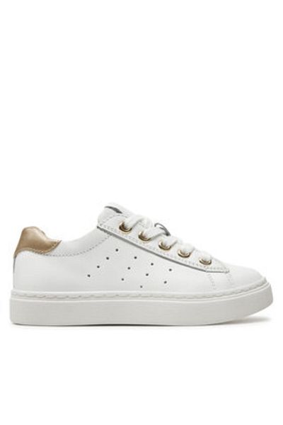Geox girls' sneakers J4586B-00085 white