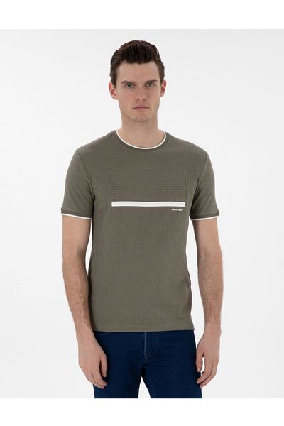 Pierre Cardin Ανδρικό μπλουζάκι Crew Neck Slim Fit
