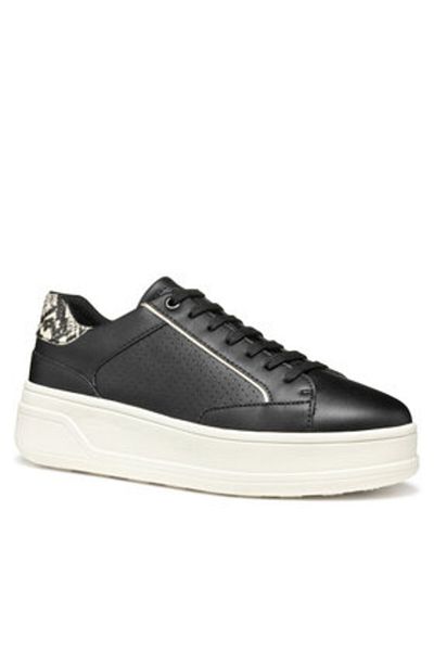 Geox women's sneakers D55WVB-0BCAR black