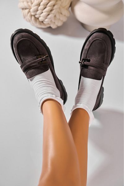 Joana Pantofi dama casual Gri din Piele Ecologica Intoarsa Jalicia2