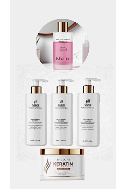 PHGLOWE مجموعة شامبو للشعر الجاف والتالف