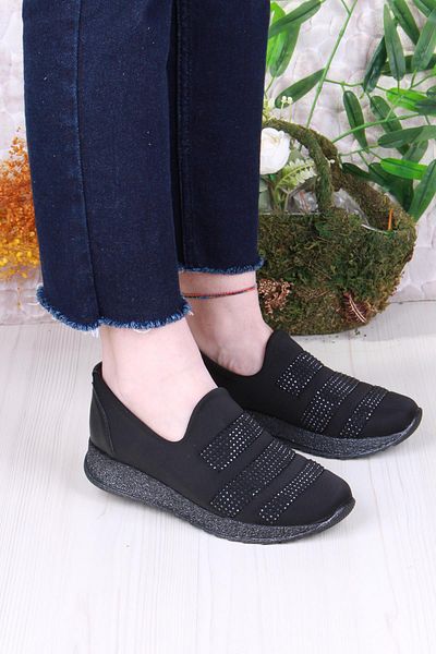 fort 42508 S.D.F Nikra Stone Detailed Comfortable Soft Women's Shoes