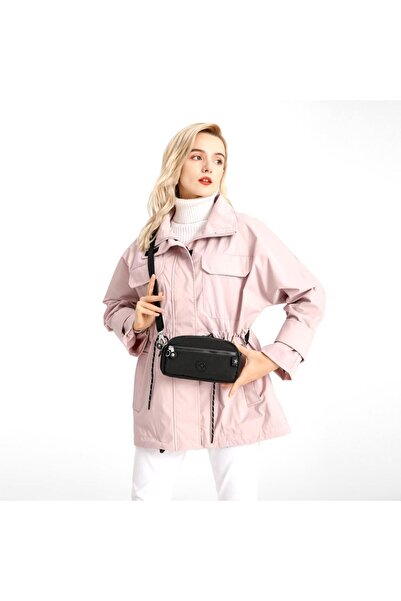 SMART BAGS Mini Boy Postacı Çantası Ve Cüzdanı Krinkıl Kumaş 1112