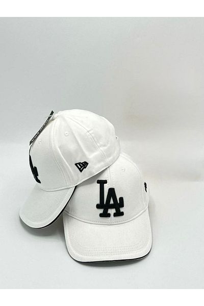 NO BRAND Los Angeles La Logo White Cap - Unisex - New Era Style