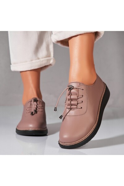 Joana Pantofi dama casual Kaki din Piele Ecologica Amyah