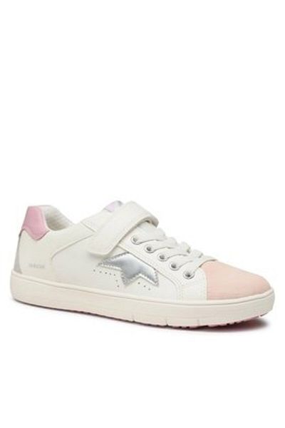 Geox girls' sneakers J35DWA-08554 white