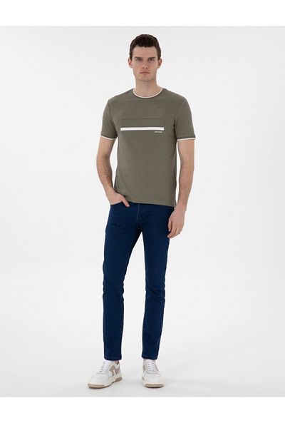 Pierre Cardin Ανδρικό μπλουζάκι Crew Neck Slim Fit