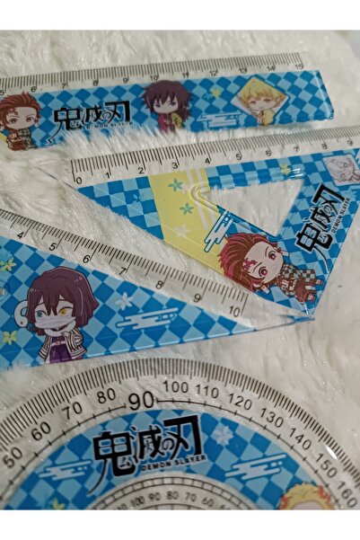 mertfigur Set de rigle Demon Slayer Kimetsu no Yaiba (dimensiune mică 15 cm)