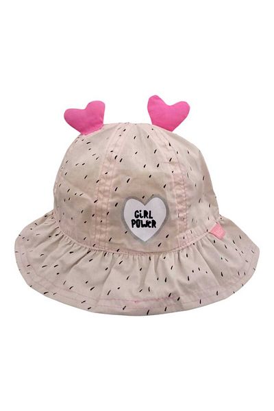 Aware Time Kitti 1-3 Years Old Girl's Summer Sombrero Hat with Figure