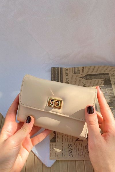 Mazel Design Earth Model Key Gold Closure Women's Wallet