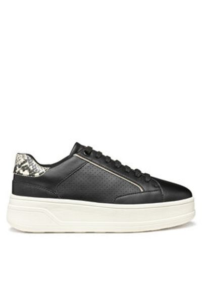 Geox women's sneakers D55WVB-0BCAR black