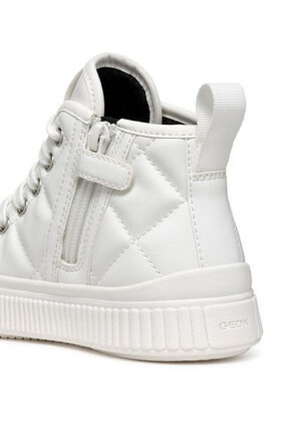 Geox girls' sneakers J46M3B-000BC white
