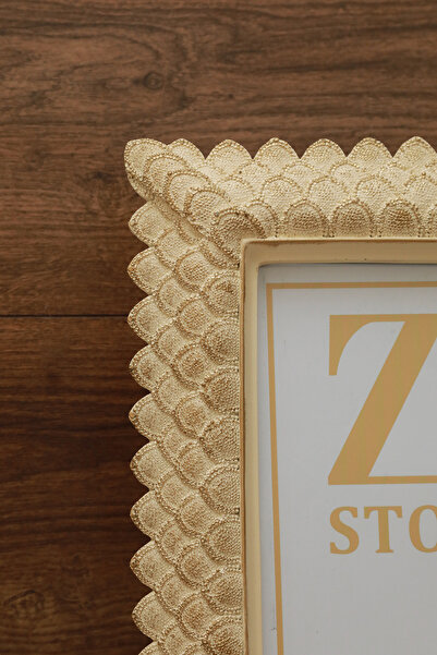 Store ZD Store 15x21 Lüks Fotoğraf Çerçevesi Krem