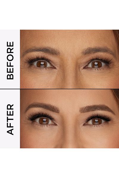 Tarte Creion sprancene si gel sprancene, Tarte, Big Ego, Sketch & Set, Dark Warm Brown