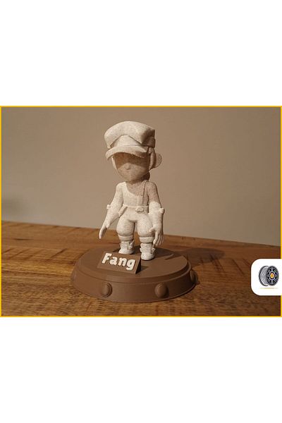 petadora Fang | Brawl Stars Figurine Paint Yourself Figure