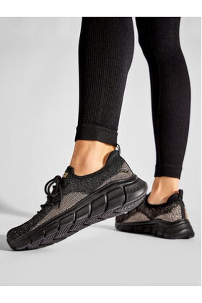 SKECHERS women's sneakers 117113 black