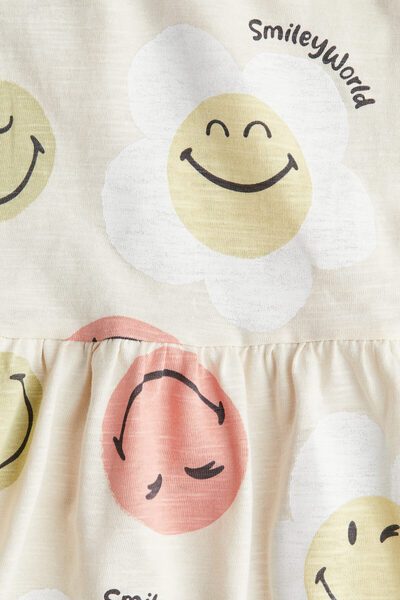 H&M Baskılı Jarse Elbise