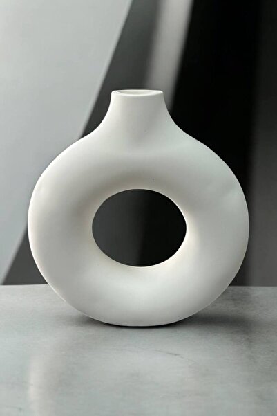 Paradise Work Vază decorativă cu inel mare 20x18x5cm