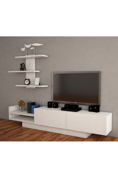 SAHABA Egemen white TV table