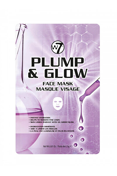 w7 Pleťová maska ​​W7 Plump & Glow