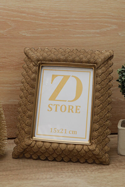Store Zd 15x21 Lüks Fotoğraf Çerçevesi Haki