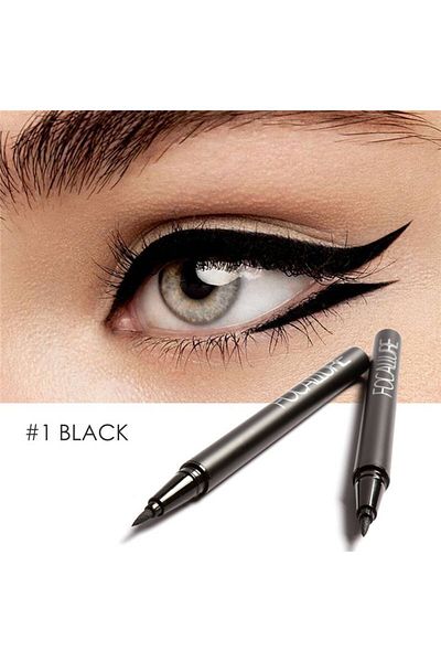 Focallure Tus de ochi Focallure Intense Eyeliner, Negru