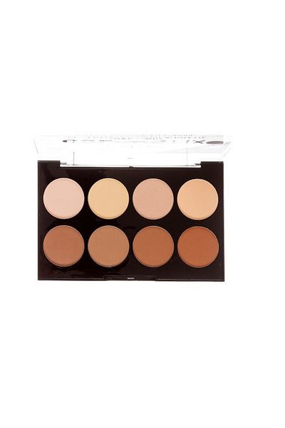 TECHNIC Paleta 8 pudre contur, Technic, Colour Fix 2, Pressed Powder Contour