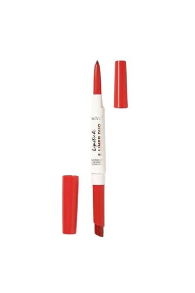 TECHNIC Set Ruj si Creion Buze, Technic, Duo, Vegan, Summer Lovin, Corai