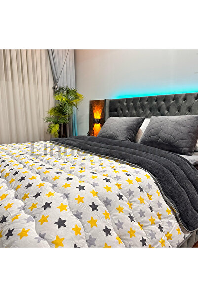 Linnda Home Premium Welsoft Çift Taraflı Ultra Soft Yorgan Tek Kişilik Uyku