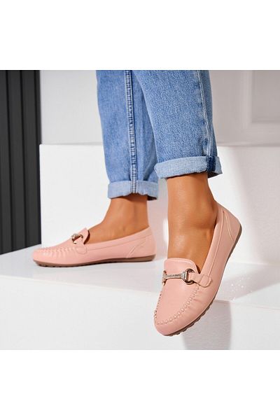 Joana Women's casual shoes Pink made of Savio Eco-leather