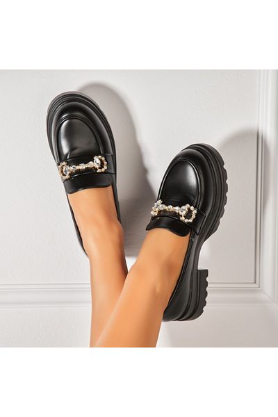 Joana Women's Casual Shoes Black Made of Eco-Leather Keiry