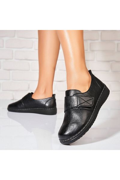 Joana Women's Casual Shoes Black Made of Eco-Leather Maura